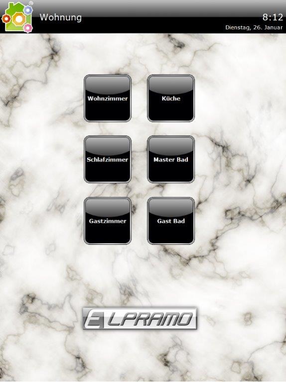 inteligentní dům ovládání mobil